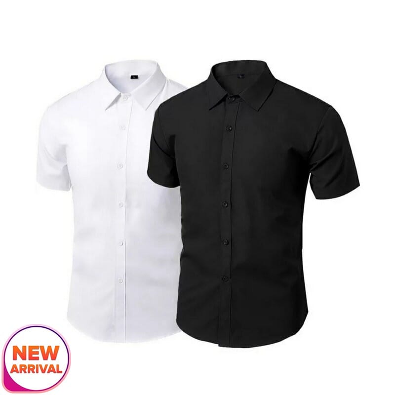 Cotton Plain Premium Half Shirt 