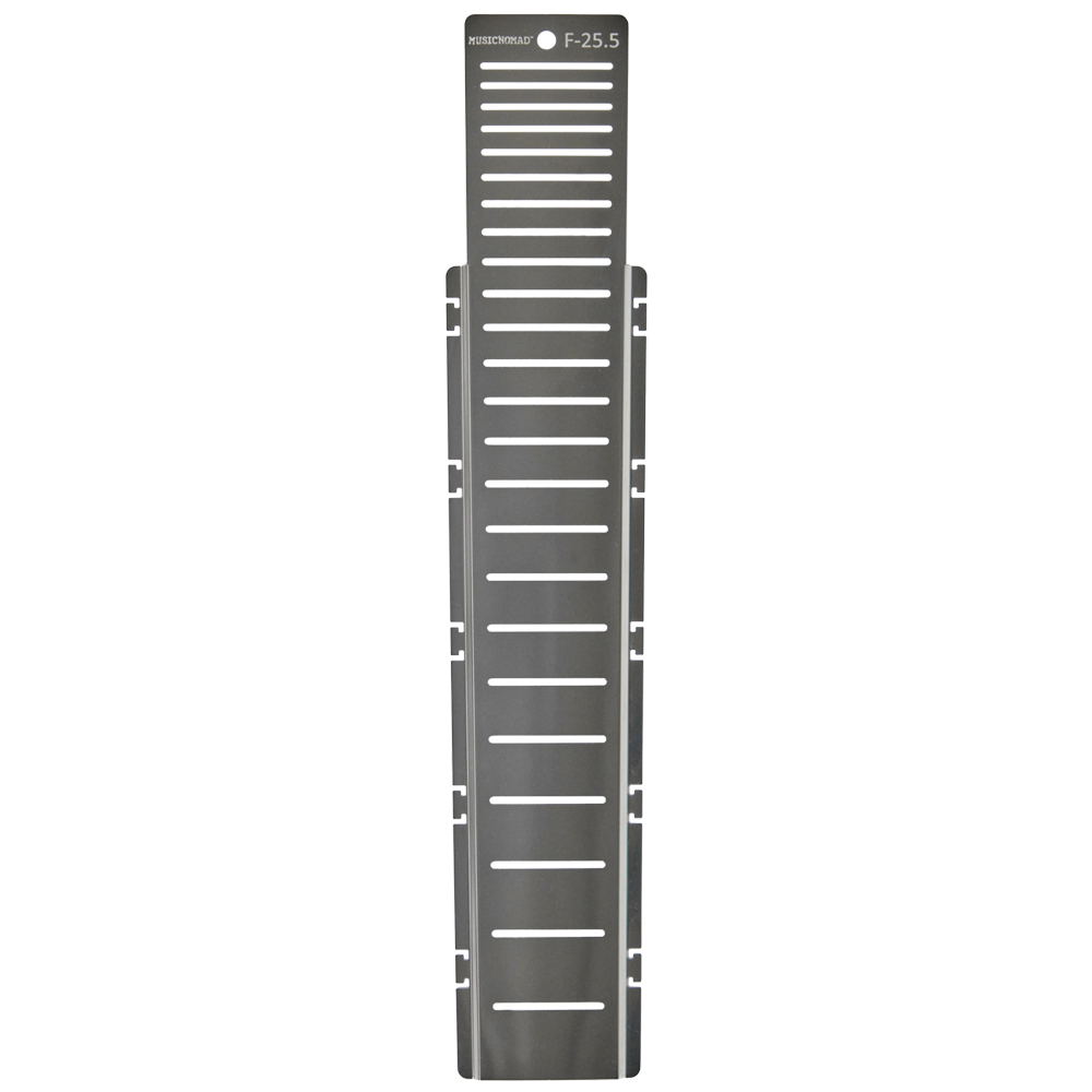 Music Nomad Fret Shield™ - Total Fretboard Protector Guard Tool for fret polishing on 25.5" Guitar Fret Scale - MN800
