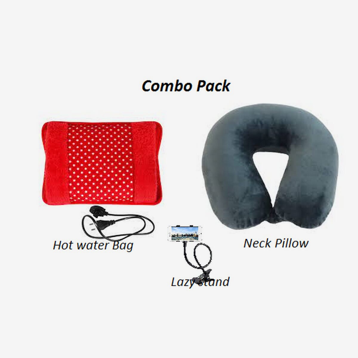 Hot water outlet neck pillow