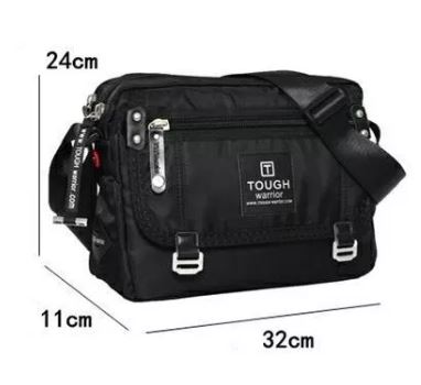 Tough Warrior Men Sling Bag Shoulder Bag Messenger Bag Soft Nylon Bag by TSN Daraz .np