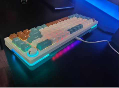 Zifriend ZA68pro RGB Hot Swappable Mechanical Keyboard 68 Keys