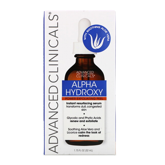 Advanced Clinicals Alpha Hydroxy Powder Exfoliating Peel -52ml