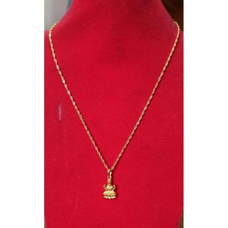 Looks Like Original Gold Laxmi Locket 
