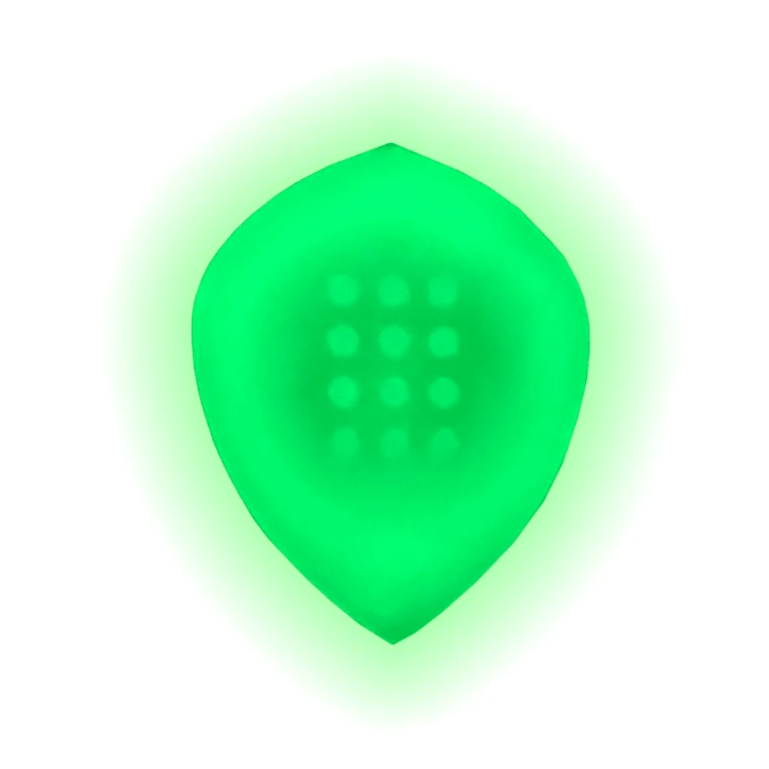 Acoustik Attak - Attak Pik Stealth Radium Glow In Dark Guitar Pick - Jazz III Size
