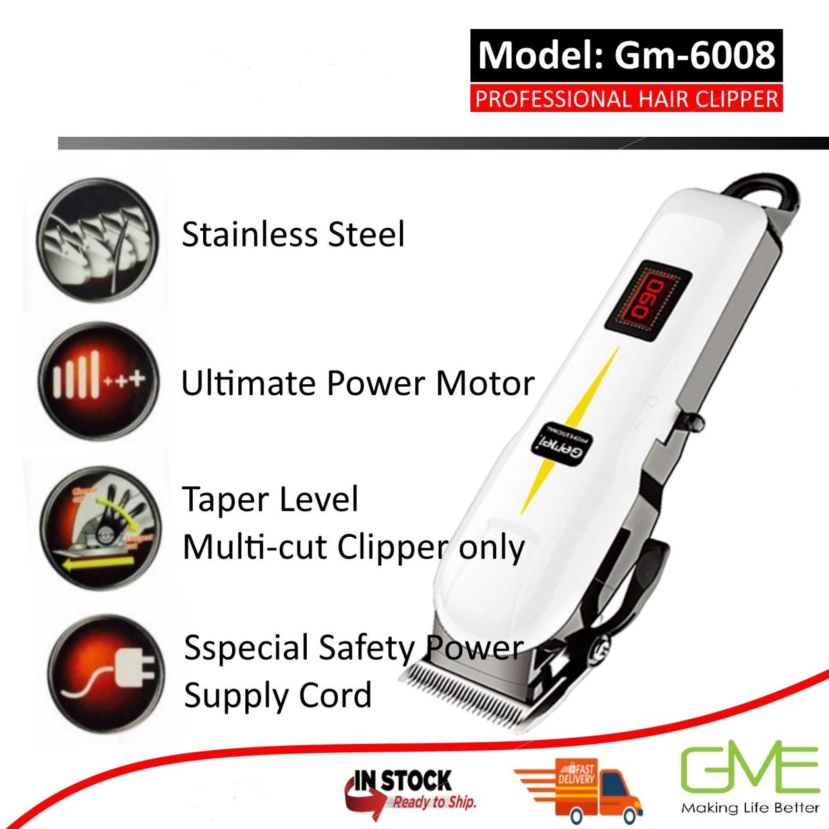 Gemei Gemmy / ProGm6008 Rechargeable Hair Clipper Trimmer