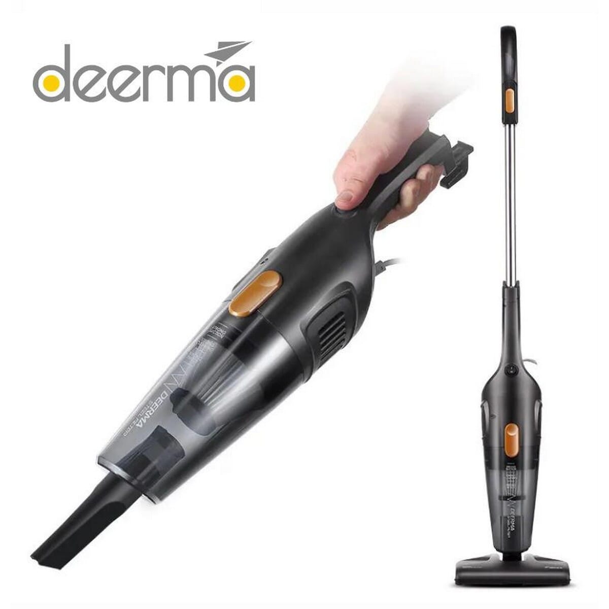Deerma DX115C Mini Handheld Vacuum Cleaner: Rs 5,999 (was Rs 9,999), 40% Off at Daraz