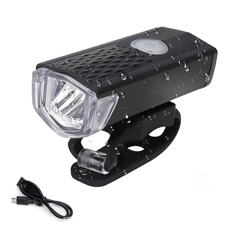 Bike Bicycle Light USB LED Rechargeable Set MTB Road Front Back