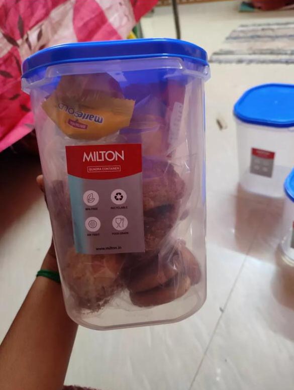 MILTON Quadra Modular Multi-Purpose Plastic Container with Lid