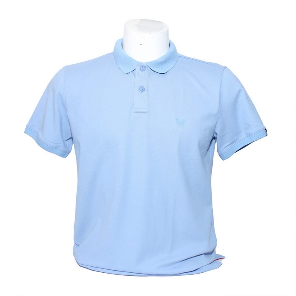 Sky Blue Polo Color Tshirt For Men