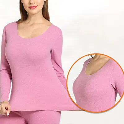 Thermal Underwear for Women Long Johns Womens Thermal Underwear Sets Solid  Ultra Soft Base Layer Gifts with Box Pink Small at  Women's Clothing  store