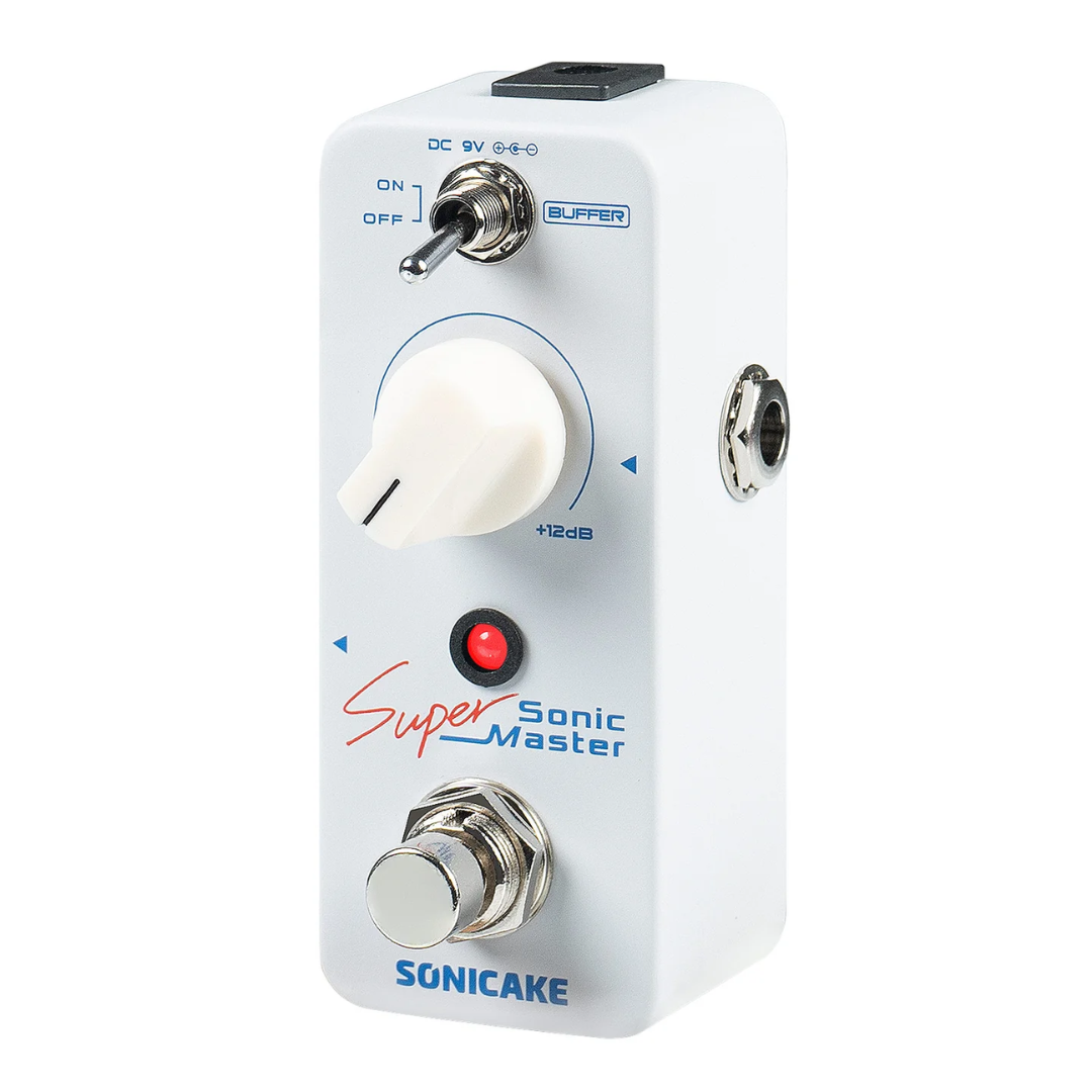 Sonicake Sonic Super Master Clean Boost pedal with Buffer