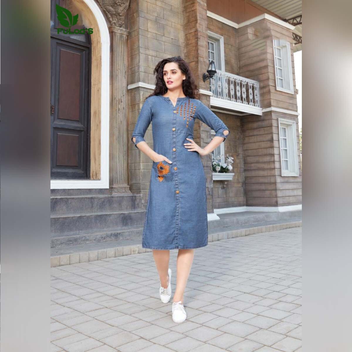 Western Kurti With Jeans 