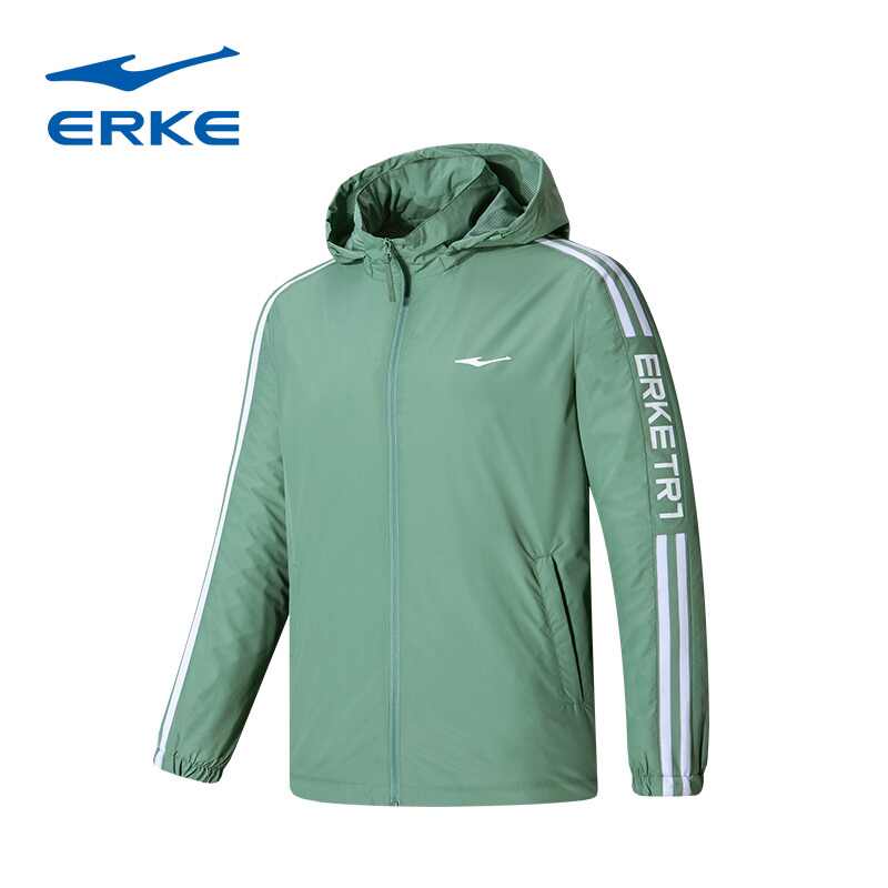 ERKE Windbreaker Windcheater Matcha Green For Men 11223101034 509 Daraz .np