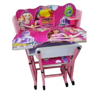 The Style Barbie Kids Table And Chair Set Computer Table Chair For Kids Study Table And Chair Set Buy Online At Best Prices In Nepal Daraz Com Np