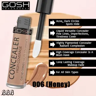 gosh high coverage concealer
