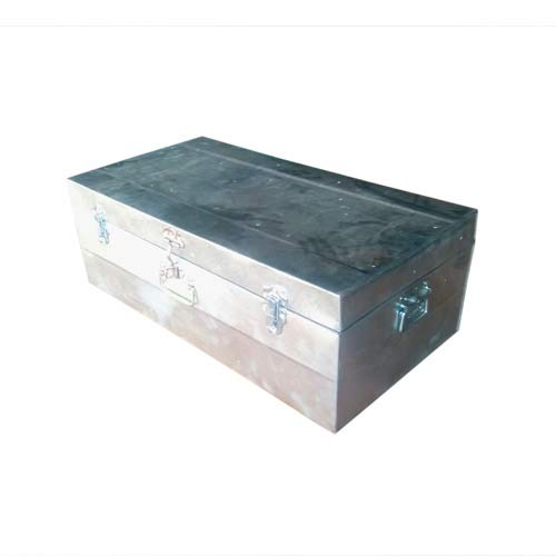 Lockable Old Fashioned Traditional Design Galvanized Tin 30 Inches * 18 ...