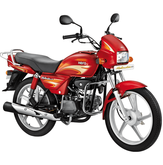 super splendor red bike