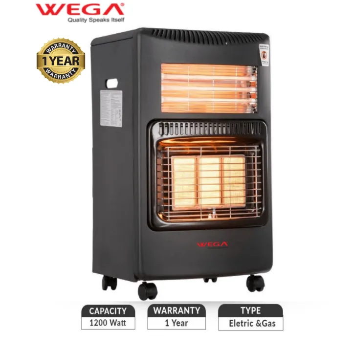 Wega Gas + Electric (2 In 1) Room And Office Heater With 1 Years Warranty:  Buy Online at Best Prices in Nepal 