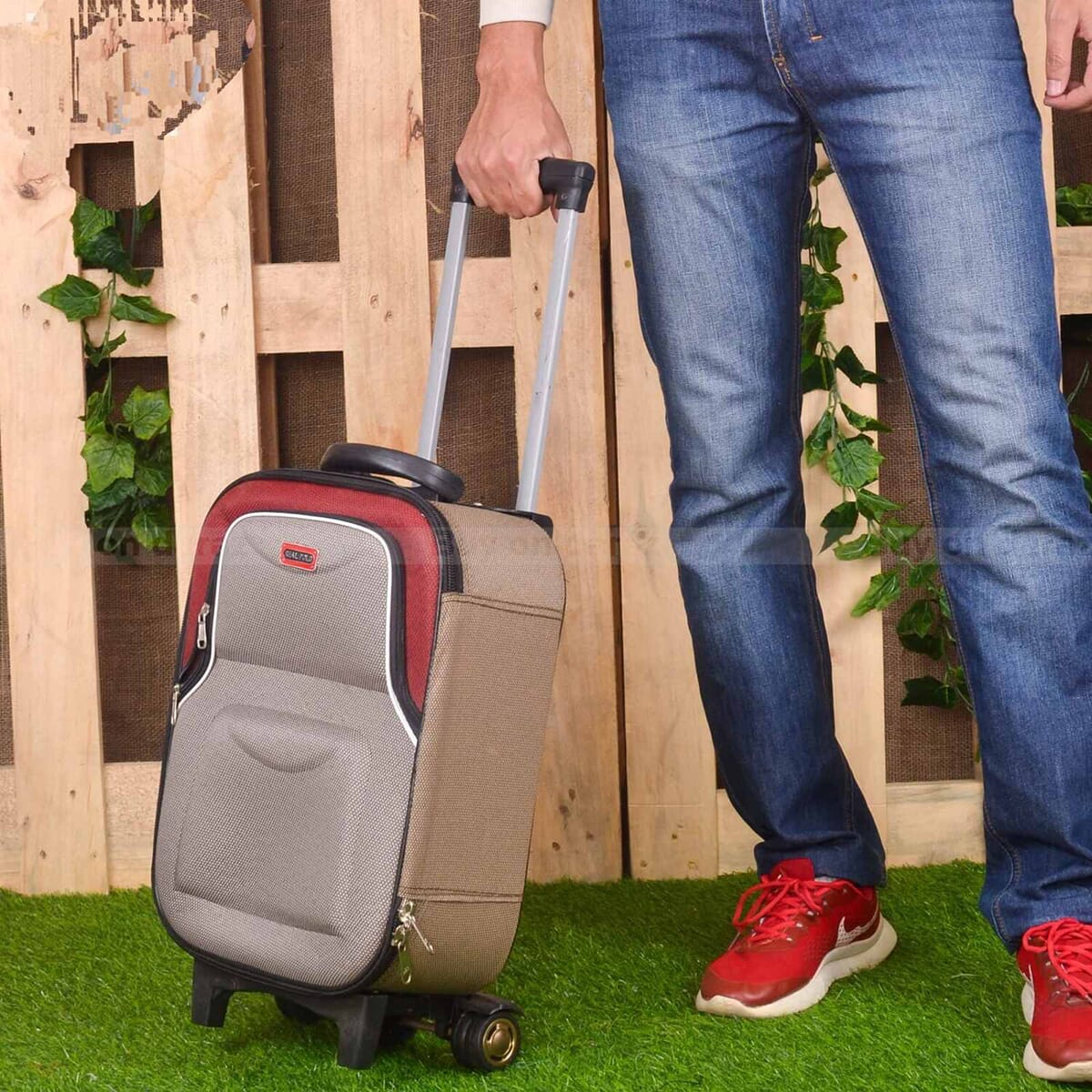 Solid Cool Fashion Business Trolley Suitcase Luggage 16 inch Travel ...