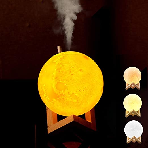 moon lamp with humidifier