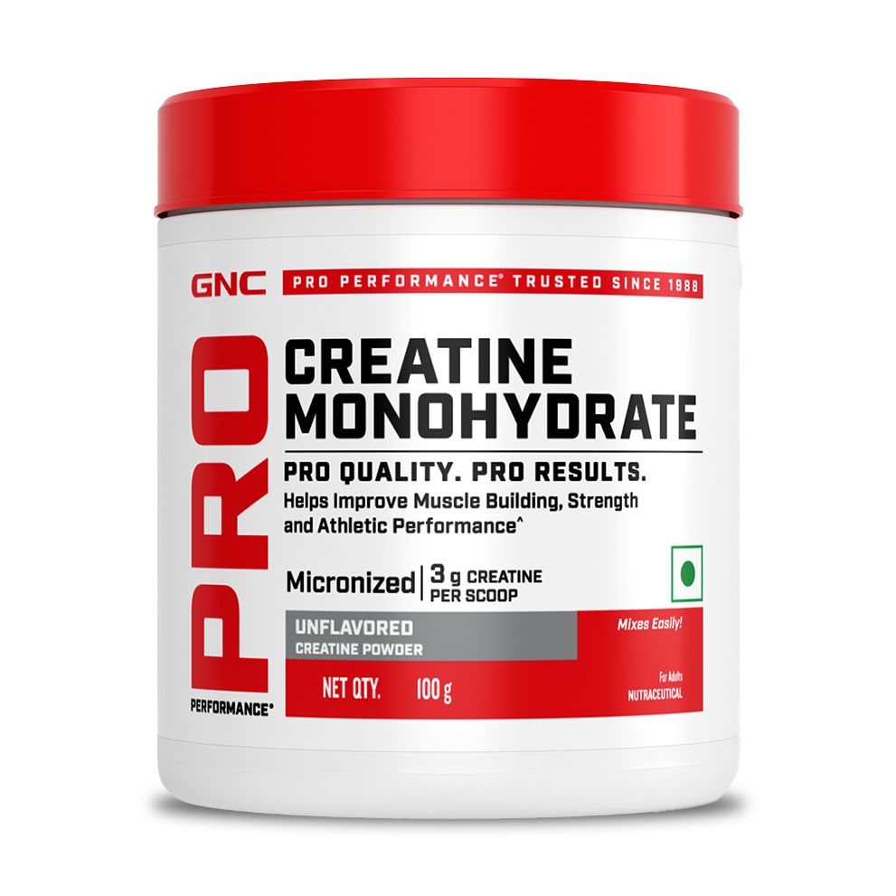 GNC Creatine Monohydrate 100g at 47% Off, Rs 800