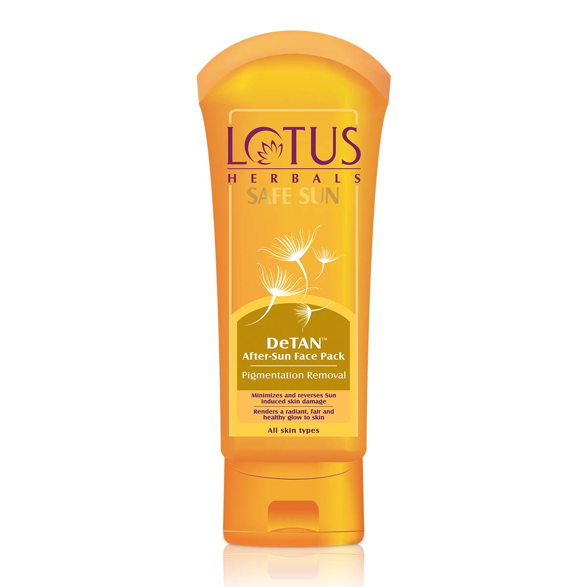 Lotus Safe Sun De-Tan After Sun Face Pack - 100g
