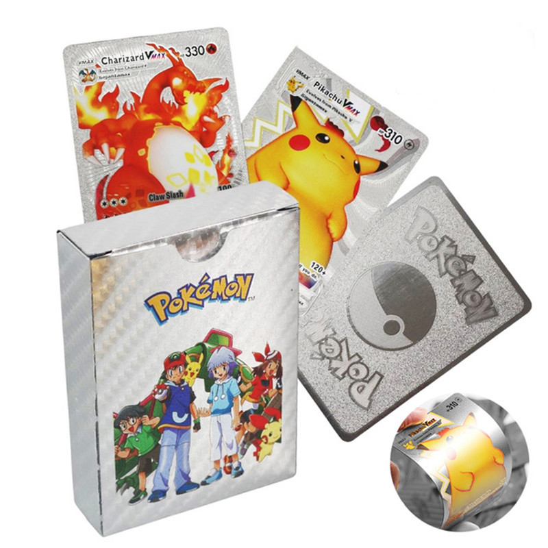 Silver Pokemon Card Collection | Battle Trainer | Child Toy | Card Box 55ps | Daraz.com.np Silver Pokemon Card Collection | Battle Trainer | Child Toy | Card Box 55ps | Daraz.com.np