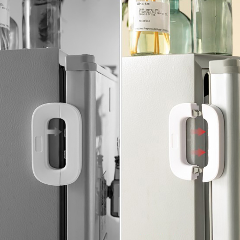 Child Safety Locks, Freezer Door Lock - Baby Safety Cabinet Lock for Toddler