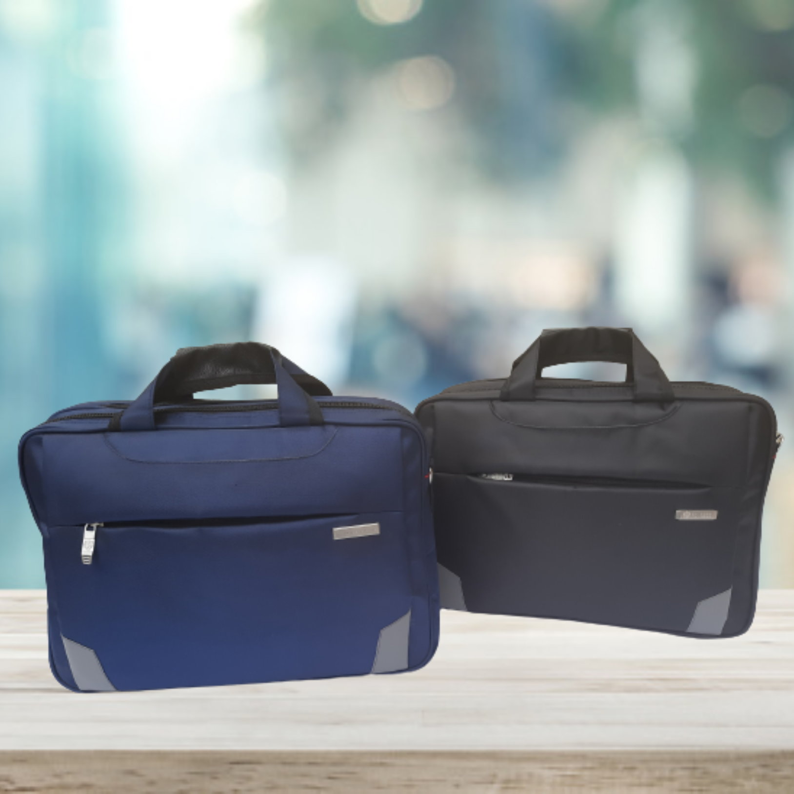 15" Laptop Document Office Messenger Bag For Men