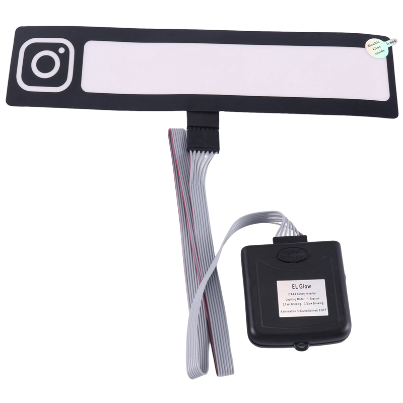 Led Windows Sticker Car LED Reflective Stickers Car Window Sticker Windshield Electric Car ...