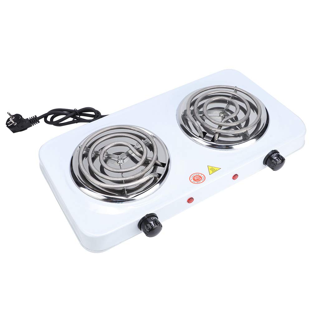 Double Burner Electric Hot Plate Stove