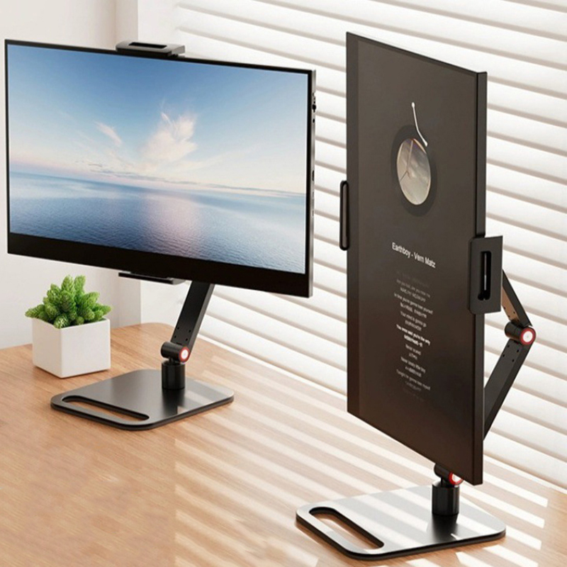 Portable Monitor Desk Holder Metal Stand 16 Inch Universal Expandable ...