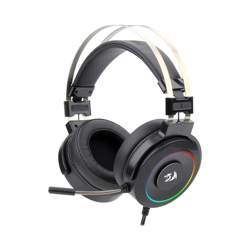 Redragon H320 Lamia Gaming Headphone with 7.1 Surround Sound Volume Control Noise Cancellation RGB Headset