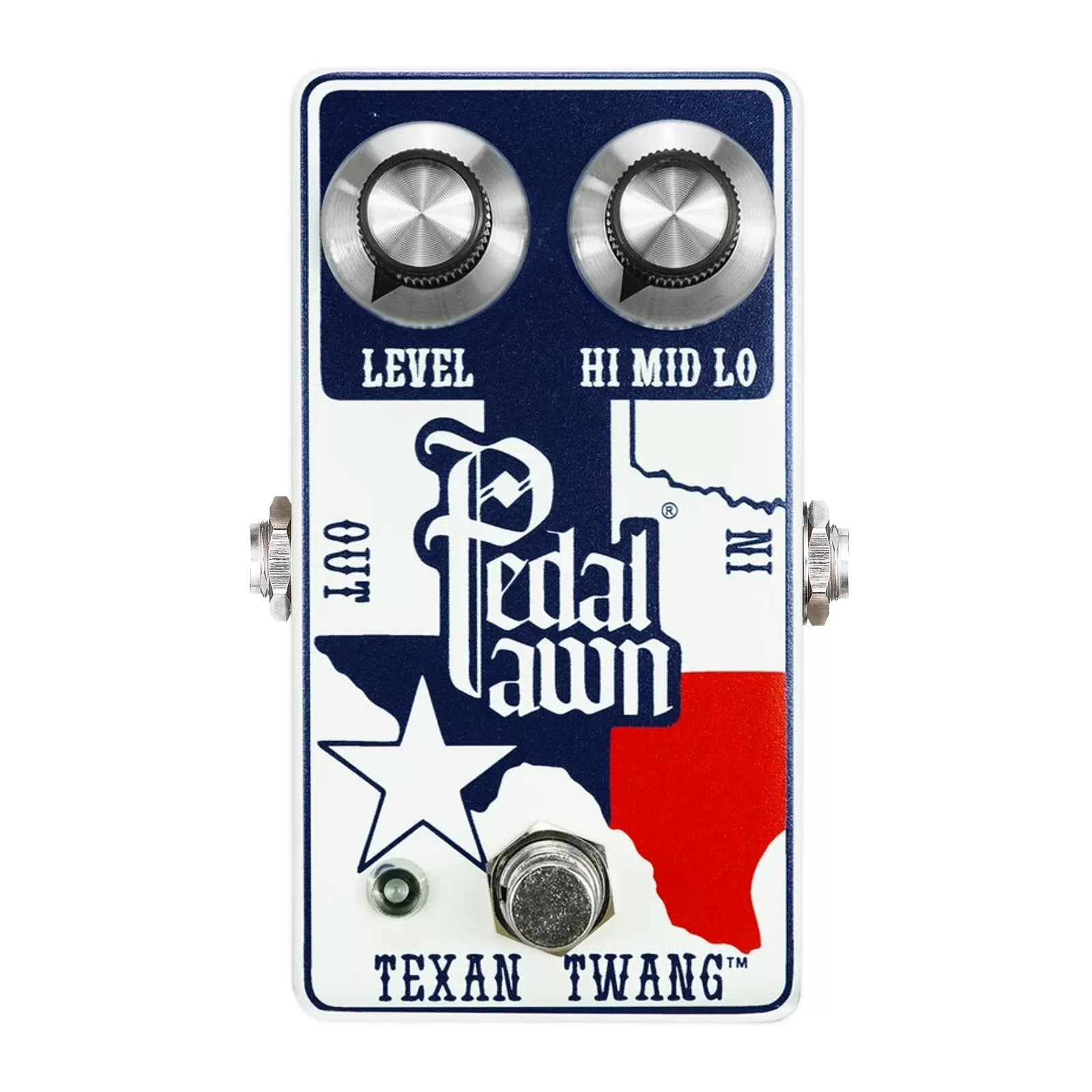Pedal Pawn TEXAN TWANG Overdrive / Boost Guitar Effect Pedal