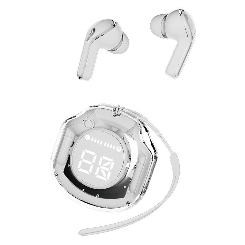 RC Ultra Pods Pro Earbuds Transparent TWS Bluetooth Earbuds | Daraz.com.np