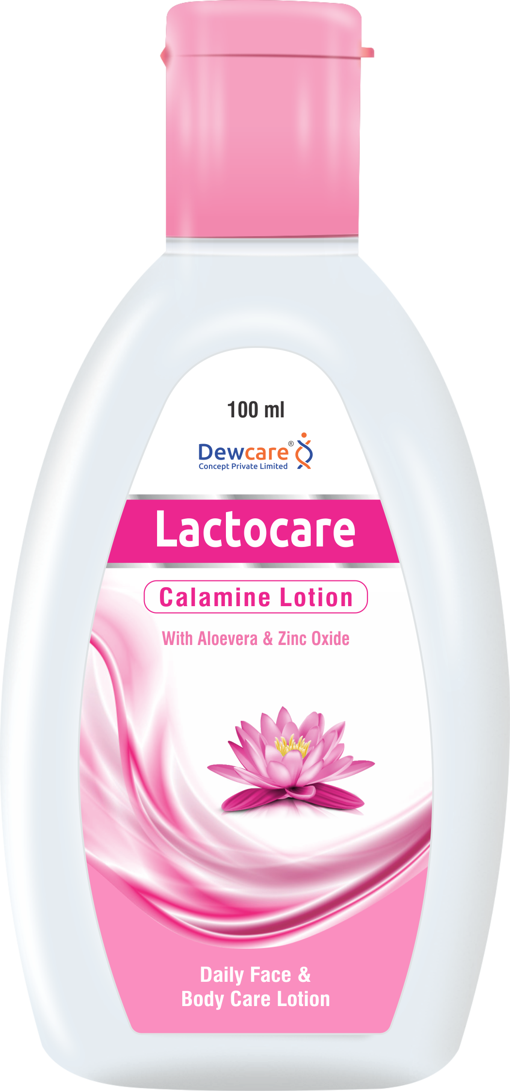 Calamine Lotion Lactocare 100ml with Aloevera Zinc Oxide