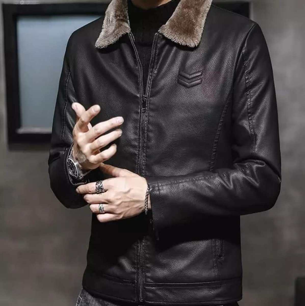 ledar jacket boy price