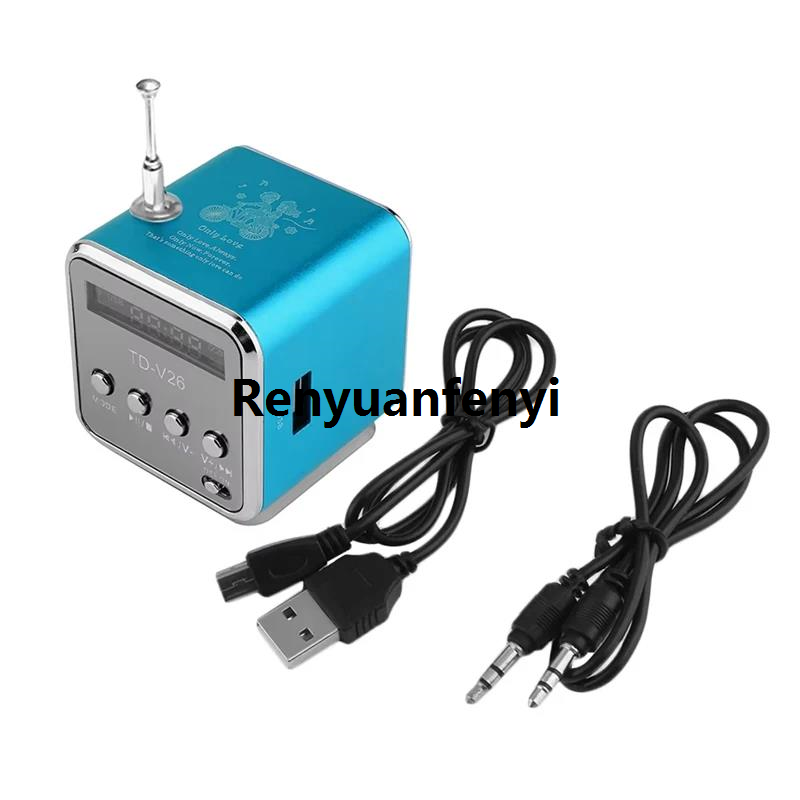 Renyuan Mini Caixa De Som Bluetooth Speaker Portable Radio FM Sound Box ...