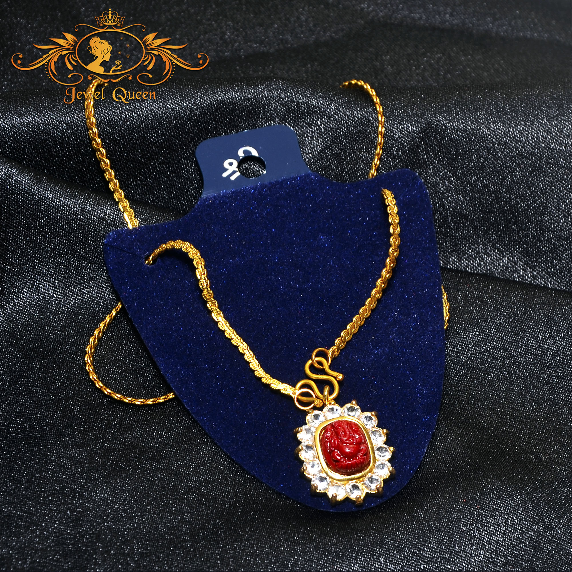 High Gold Plated Pendant Chain Sikri 