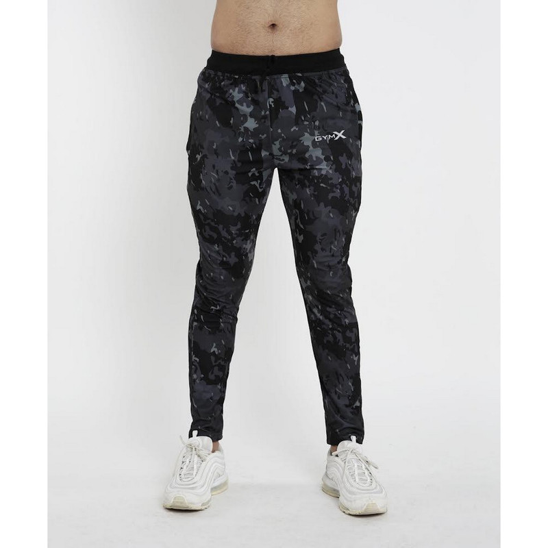 GymX Night Camo Bottoms (Zipper Pockets 