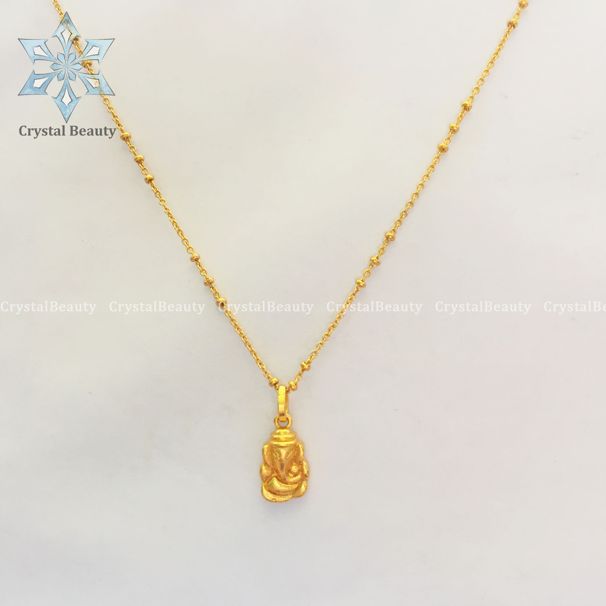 Small Gold Plated Panchadhatu Chain 