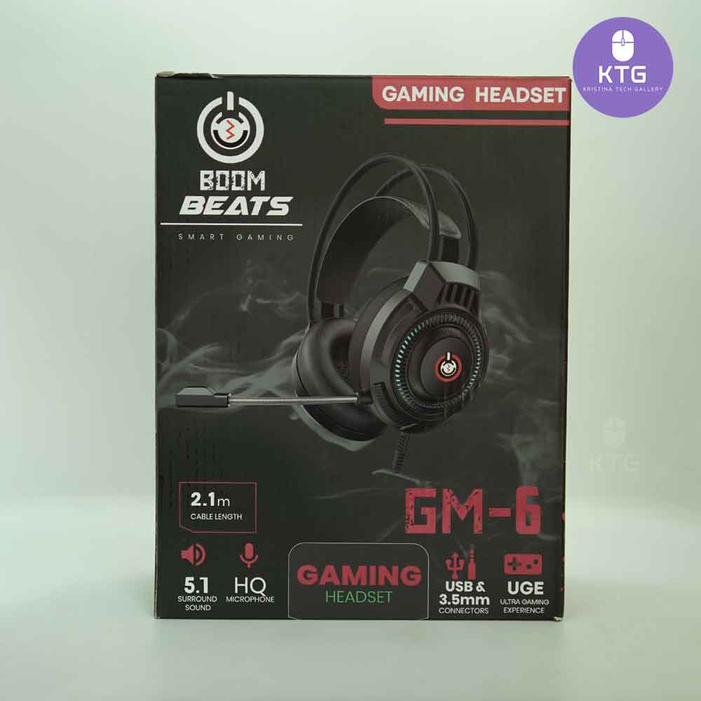 Boom Beats GM 6 Wired Gaming Headset 