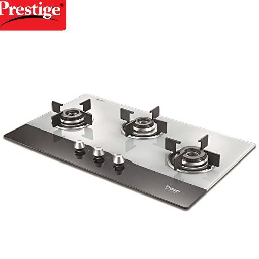 Prestige Desire Hob Top PHTD 03 Al, 3Burner electric Spark Gas stove