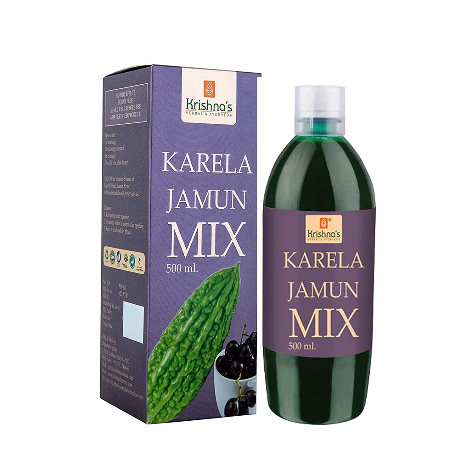 Krishna's Karela Jamun Mix, 500ml