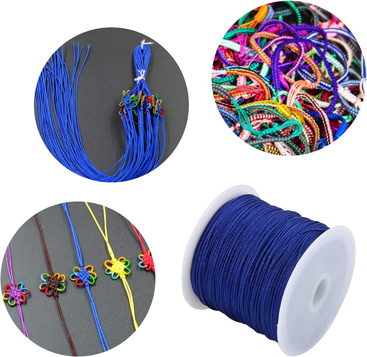 150 Meter Cotton Nylon Thread. Braided Braided Thread String For Making  Jewelry. 1 MM