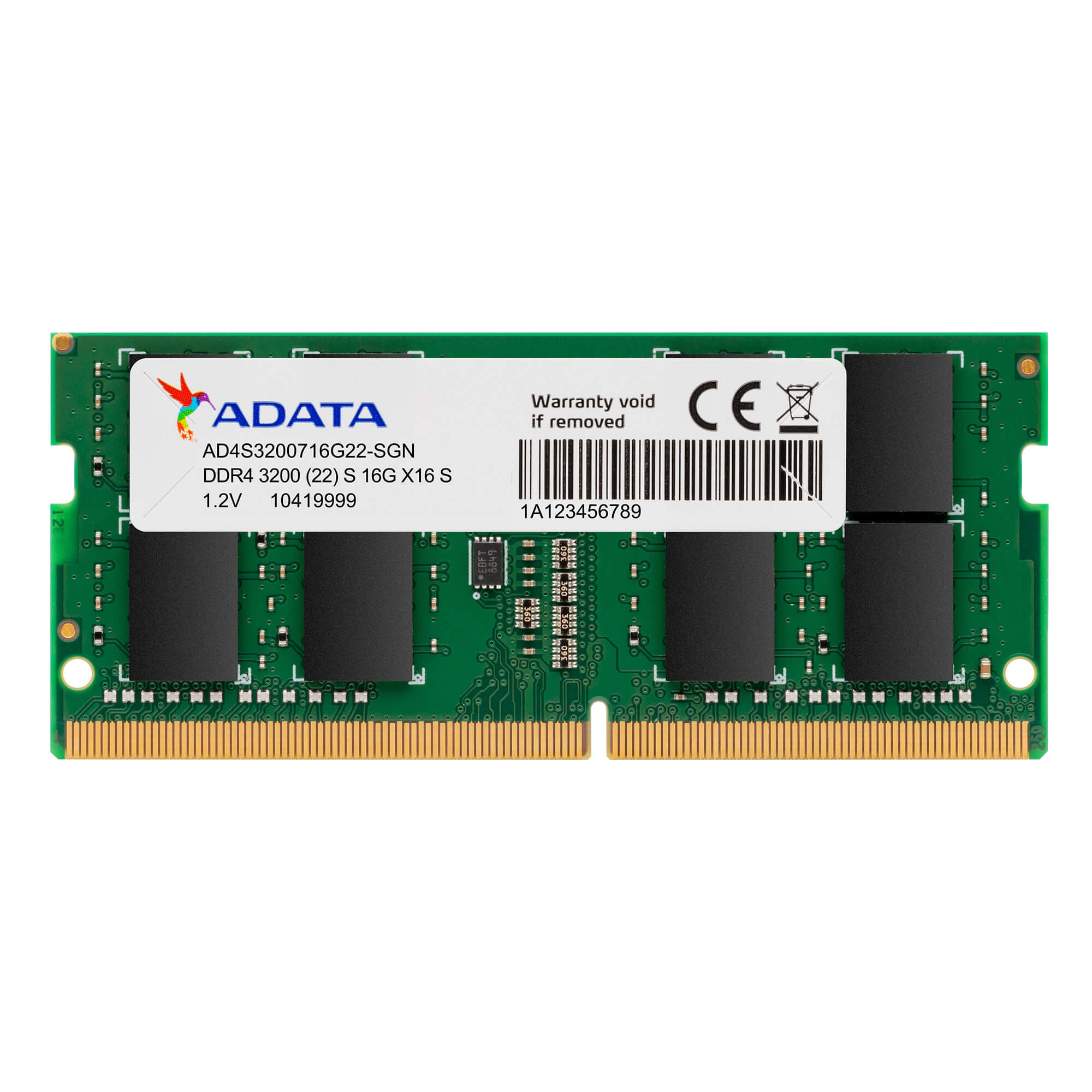 Adata DDR4, 8GB 3200MHz Notebook RAM