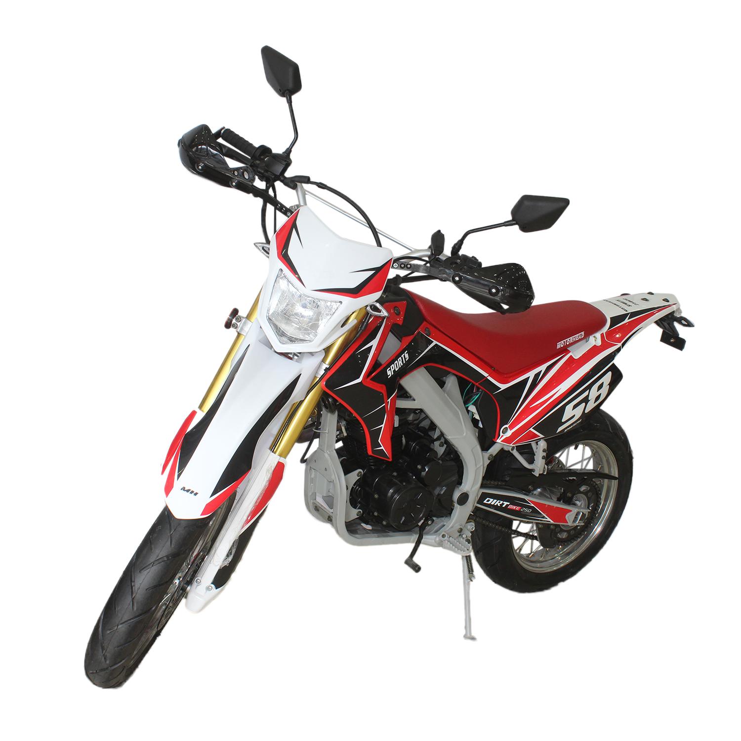 Motorhead Black Red White Color Sports 250 Dirt Bike Motard Version Buy Online At Best Prices In Nepal Darazcomnp