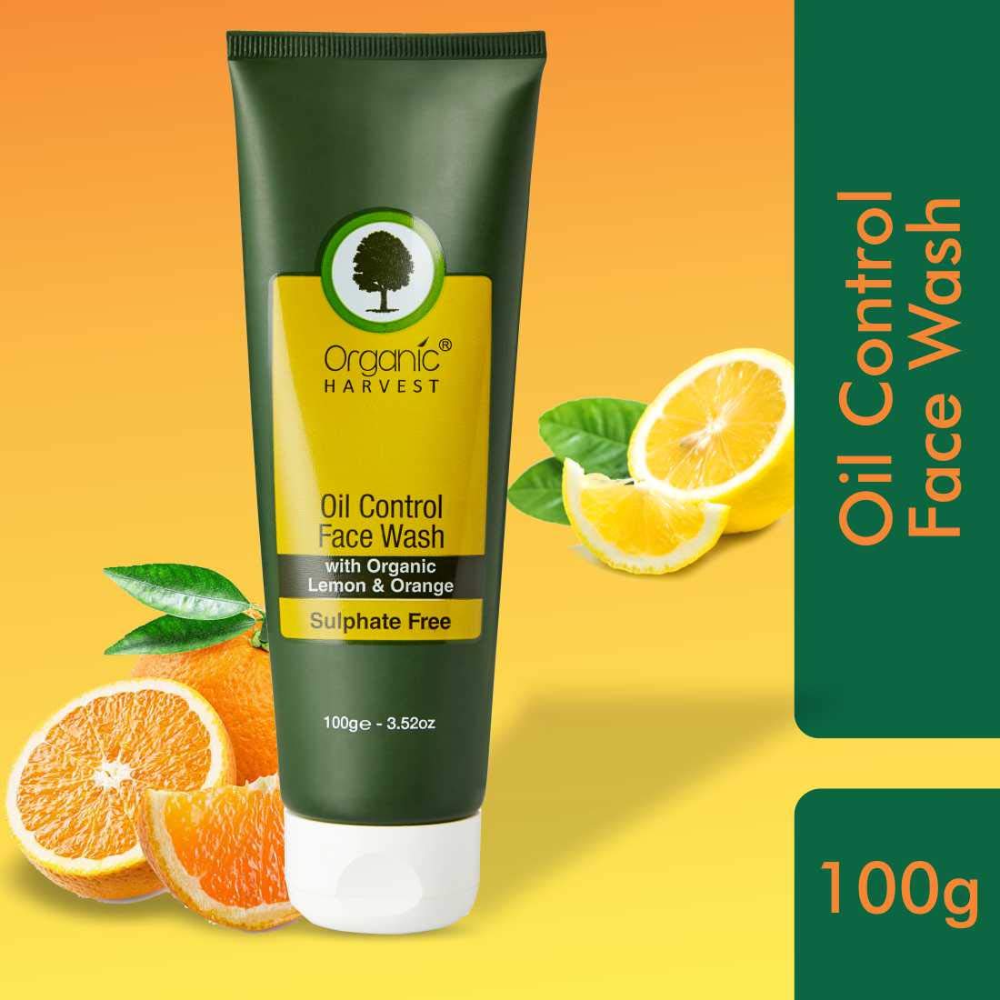 organic oil free face wash