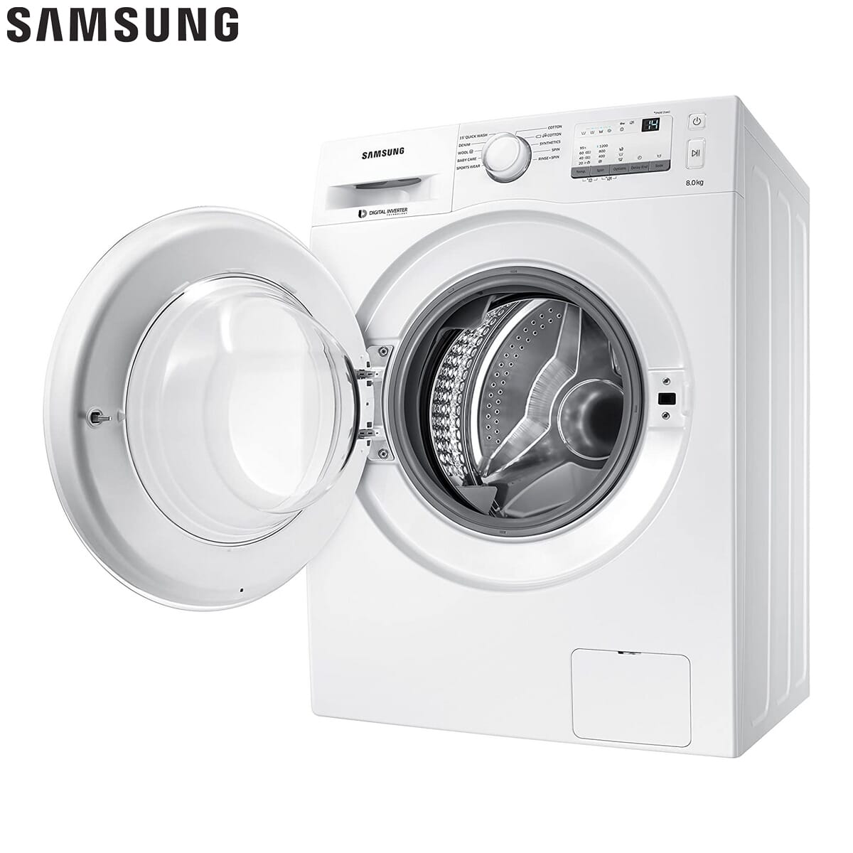 samsung ww80j3237kw 8kg fully automatic front load washing machine white