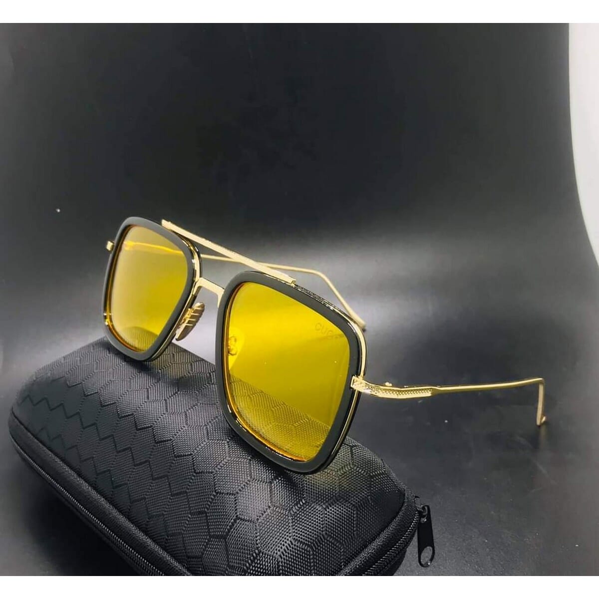 Anti Glare Driving Glasses Night-Vision Iron Men Glasses